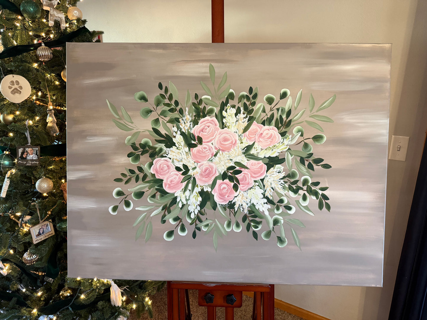 Custom Bouquet/Floral Canvas