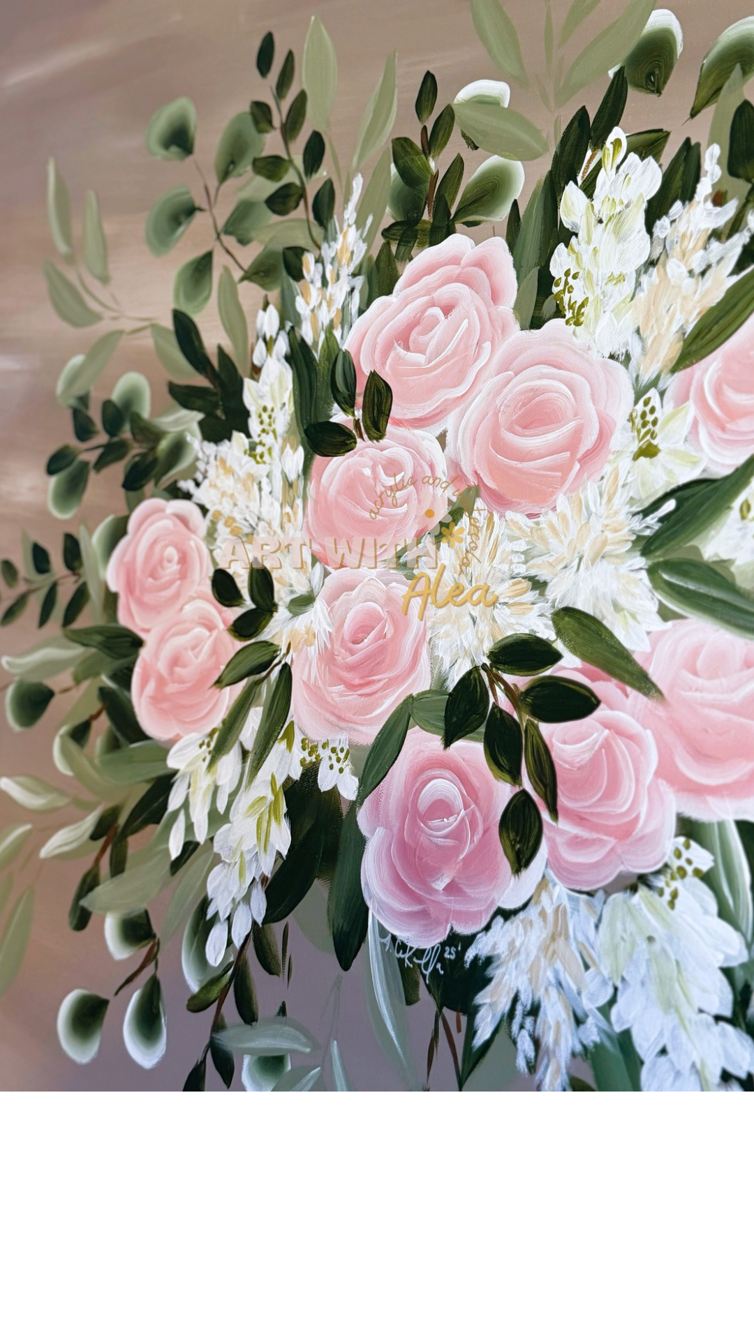 Custom Bouquet/Floral Canvas