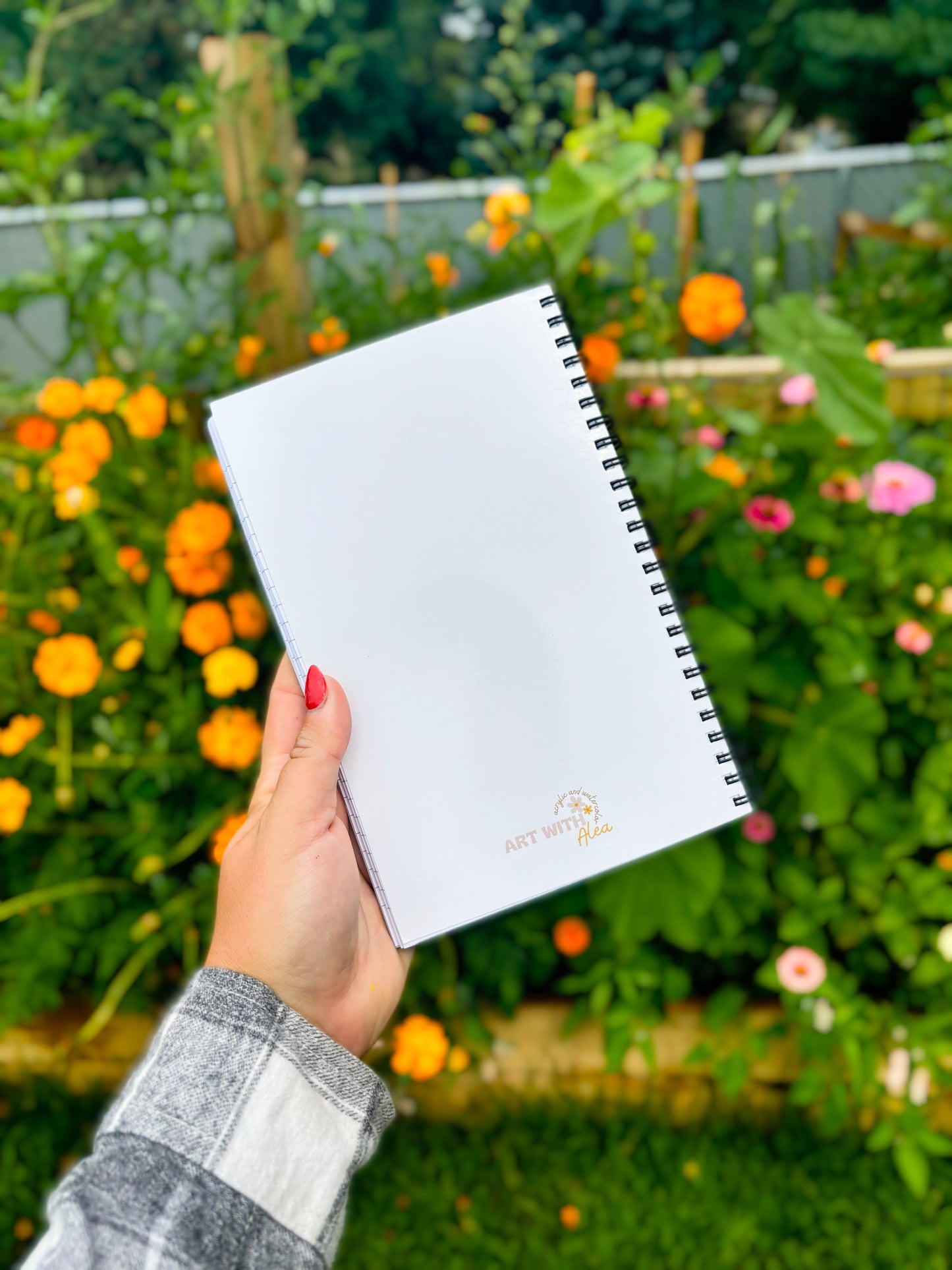 5.5''x8'' Floral Printed Notebooks