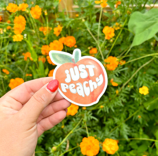 Just Peachy Stickers